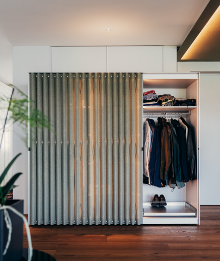 FALTVORHANGSCHRANK - der Schönste von allen