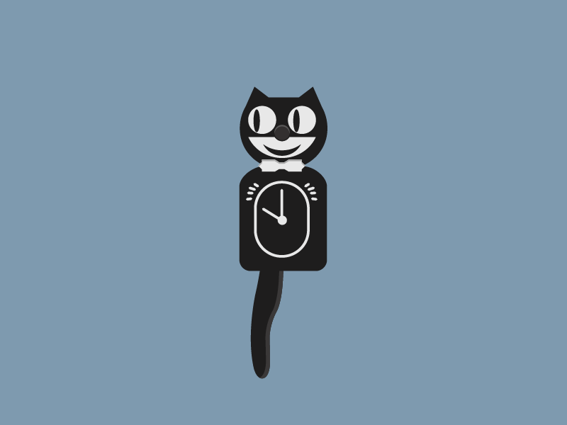 KIT KAT CLOCK Wanduhr