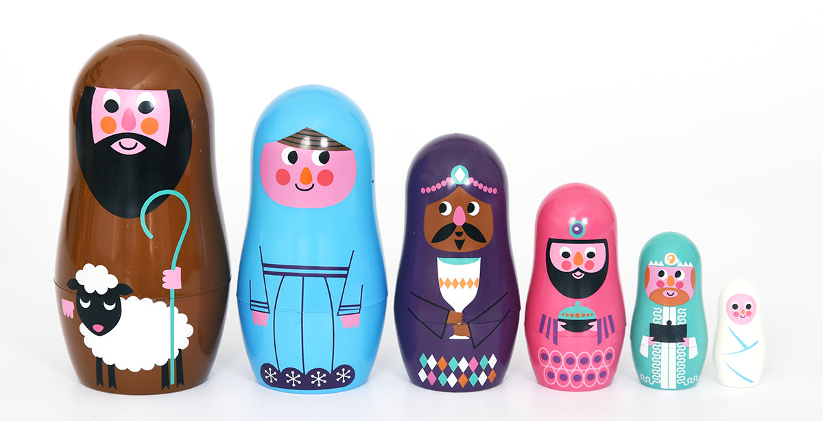 MATRIJOSHKA Mini-Weihnachtskrippli to go