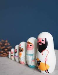 MATRIJOSHKA Mini-Weihnachtskrippli to go