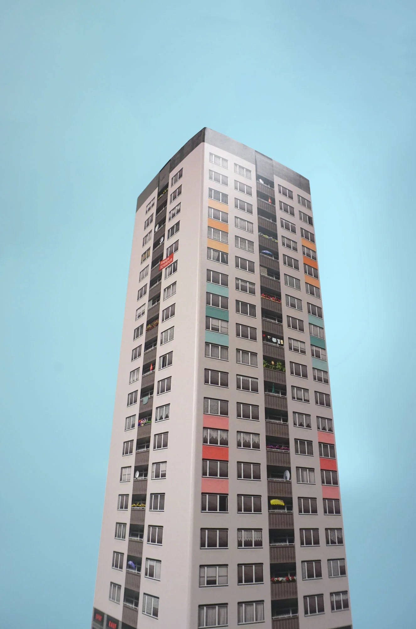 PAPERSCRAPER Notizblock BERLIN BRUTALISM